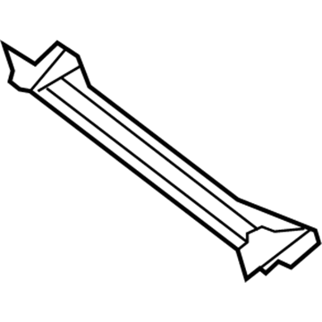 5109040AB Mopar Floor Pan Crossmember Illustration 1 of 1