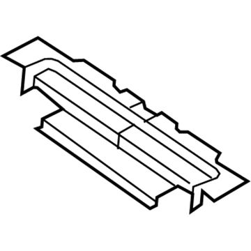 5109065AC Mopar Floor Pan Crossmember Illustration 1 of 1