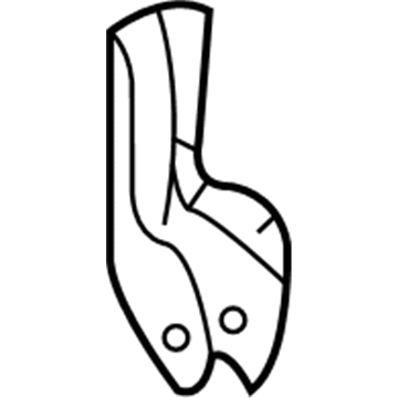 55136317 Mopar Bracket-Track Bar Illustration 1 of 1