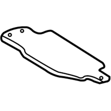 55135781 Mopar Shield Splash Illustration 1 of 1