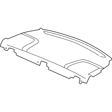 TJ05XDVBC Mopar Shelf Panel Illustration 1 of 1