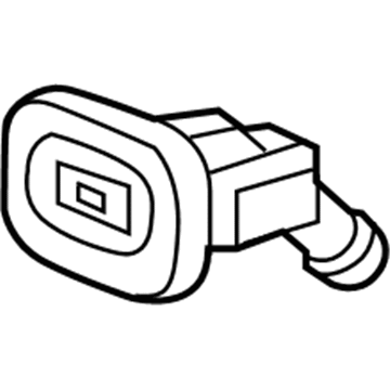 2010 Jeep Compass Windshield Washer Nozzle - 5303841AA