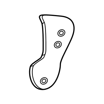 68282872AA Mopar FRAME-CHARGE AIR COOLER Illustration 1 of 1