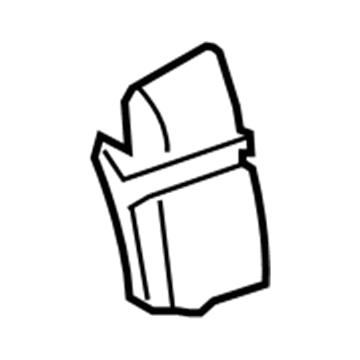 68014298AA Mopar Pad Illustration 1 of 1