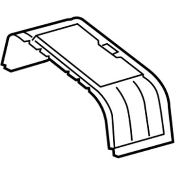 1HC34KDVAA Mopar Headliner Illustration 1 of 1