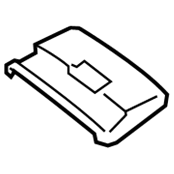 68014325AA Mopar Pad Illustration 1 of 1