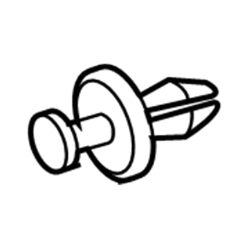 6104905AA Mopar Push Pin Illustration 1 of 1
