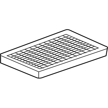 53032527AE Mopar Air Filter Illustration 1 of 1