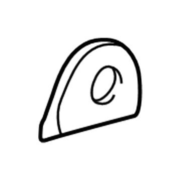 3640091 Mopar Bracket Front Suspension SWAY ELIM Illustration 1 of 1