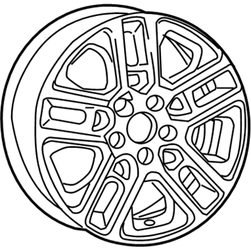 Jeep Compass Spare Wheel - 6ZR942AUAA