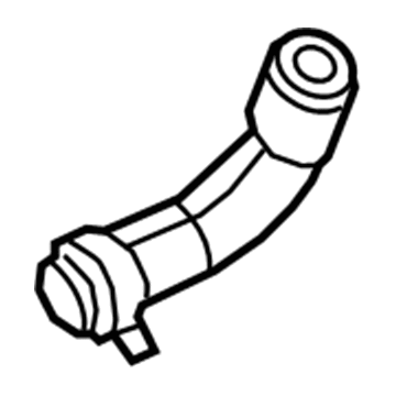 68103037AA Mopar Heater Supply Hose Illustration 1 of 1