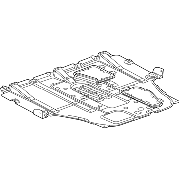 68102931AB Mopar Front Shield Illustration 1 of 1