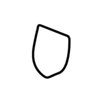 4725546AA Mopar Ornament-Grille Illustration 1 of 1