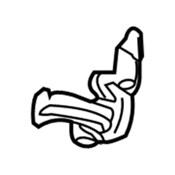 Mopar 5080943AA STRIKER-Sliding Door 5080943AA Mopar STRIKER-Sliding Door Illustration 1 of 1