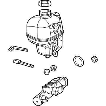 2025 Dodge Durango Brake Master Cylinder - 68306574AD