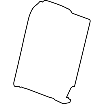 5139684AA Mopar Rear Seat Back Panel Illustration 1 of 1