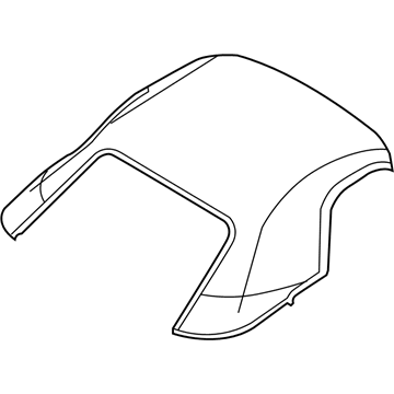 1QB991X9AA Mopar Folding Top Illustration 1 of 1