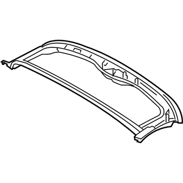 5029167AC Mopar Folding Top Bow Illustration 1 of 1