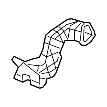 68290346AB Mopar Floor Duct Illustration 1 of 1