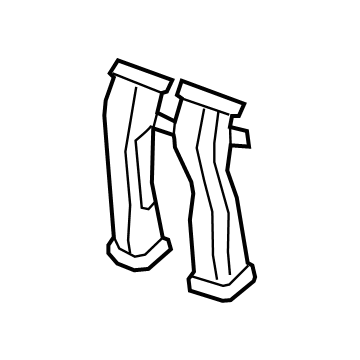 68284059AA Mopar Duct-Rear A/C Illustration 1 of 1
