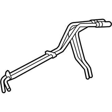 55361417AC Mopar Heater Supply And Return Hose Illustration 1 of 1