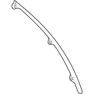 55256637AC Mopar Molding-LIFTGATE Glass Illustration 1 of 1