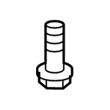6512411AA Mopar Hexagon Flange Head Bolt Illustration 1 of 1