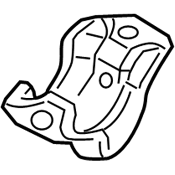 2024 Jeep Gladiator Sway Bar Bracket - 68370016AC