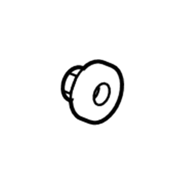 6510655AA Mopar Hexagon Lock Nut Illustration 1 of 1