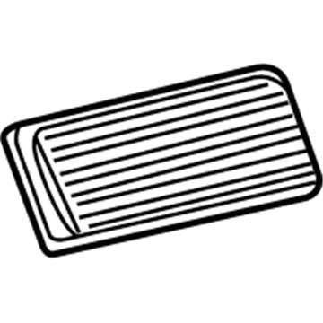 5096037AA Mopar Pad-Pedal Illustration 1 of 1