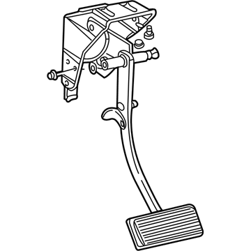 4721735AC Mopar Brake Pedal Illustration 1 of 1