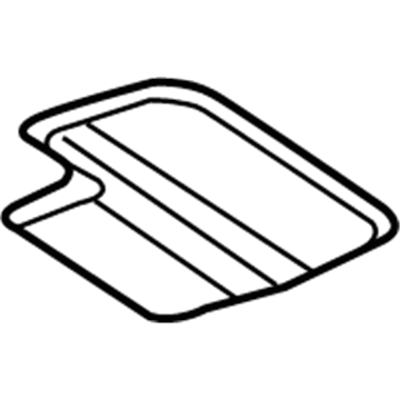 Mopar 6BW30TX7AA Bin-Floor Console 6BW30TX7AA Mopar Bin-Floor Console Illustration 1 of 1