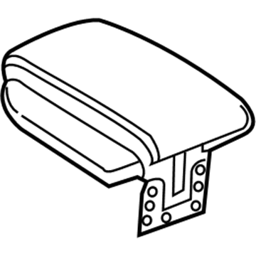 2024 Jeep Gladiator Armrest - 6AC671Y4AI