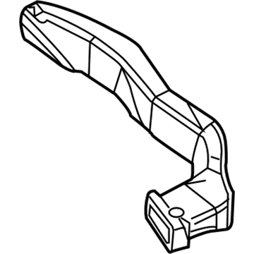5114281AA Mopar Air Conditioning And Heater Duct Illustration 1 of 1