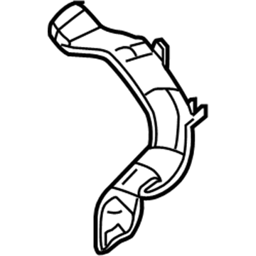 5114277AA Mopar Demister Duct Illustration 1 of 1