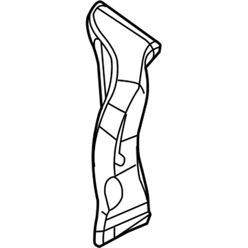 5114280AA Mopar Air Conditioning And Heater Duct Illustration 1 of 1