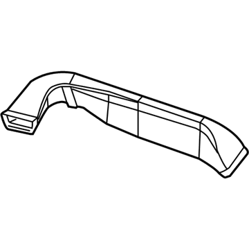 5114282AA Mopar Duct-A/C And Heater Illustration 1 of 1