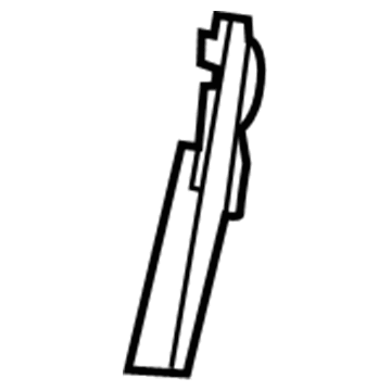 68050625AA Mopar Seat Latch Illustration 1 of 1