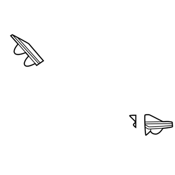 4885796AE Mopar Module-Blend Air Illustration 1 of 1