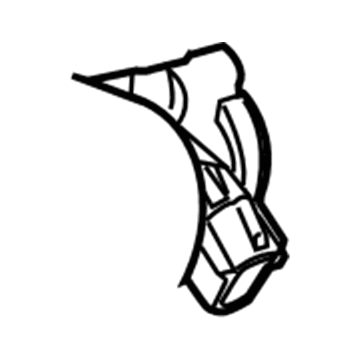 Mopar 68405577AA Sensor-Throttle Position 68405577AA Mopar Sensor-Throttle Position Illustration 1 of 1