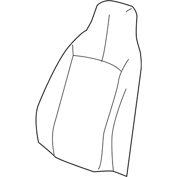 ZA301J3AA Mopar Front Seat Back Illustration 1 of 1