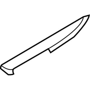 Dodge Viper Exhaust Heat Shield - 5037284AC