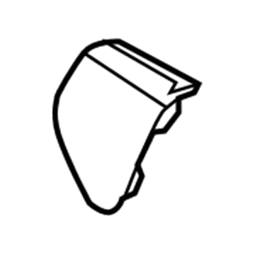 1UV75DX9AB Mopar Cover-Front Seat Anchor Bolt Illustration 1 of 1