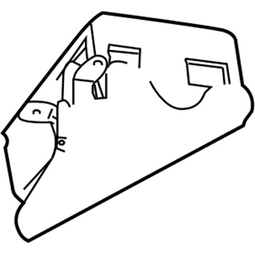 2001 Dodge Grand Caravan Vapor Canister - 4861436AA