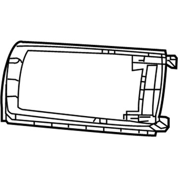 1LD90XDVAB Mopar RISER-Front Console Illustration 1 of 1