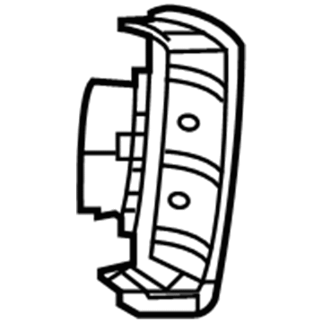 1LE041DVAA Mopar Cap-Floor Console End Illustration 1 of 1