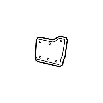 5ZF79TX7AA Mopar Liner-Cargo Organizer Illustration 1 of 1