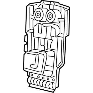 5ZF60TX7AC Mopar Armrest Bin Illustration 1 of 1