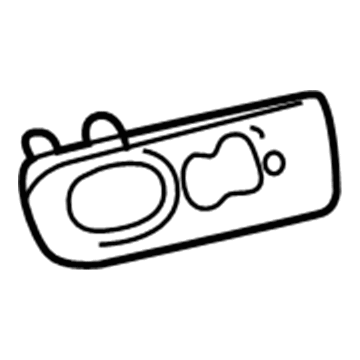 WZ02XTMAA Mopar Instrument Panel Bezel Illustration 1 of 1