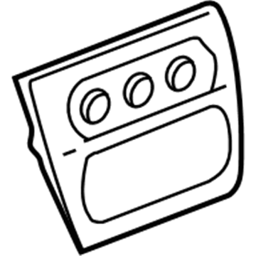 1AN30AAAAA Mopar Instrument Panel Illustration 1 of 1